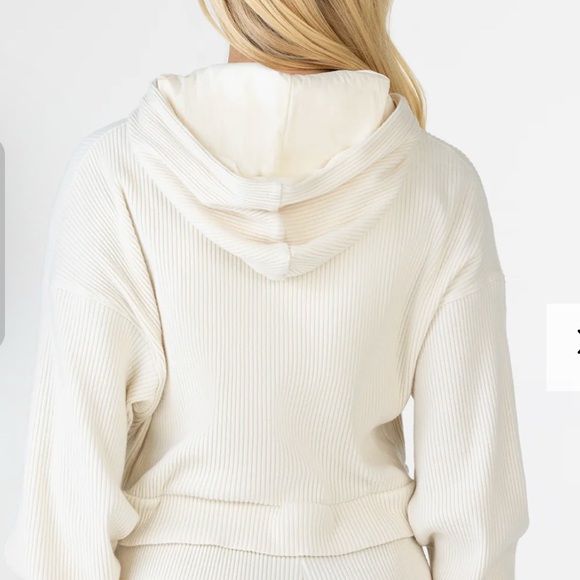 Nara Ribbed Hoodie - Picture 3 of 3
